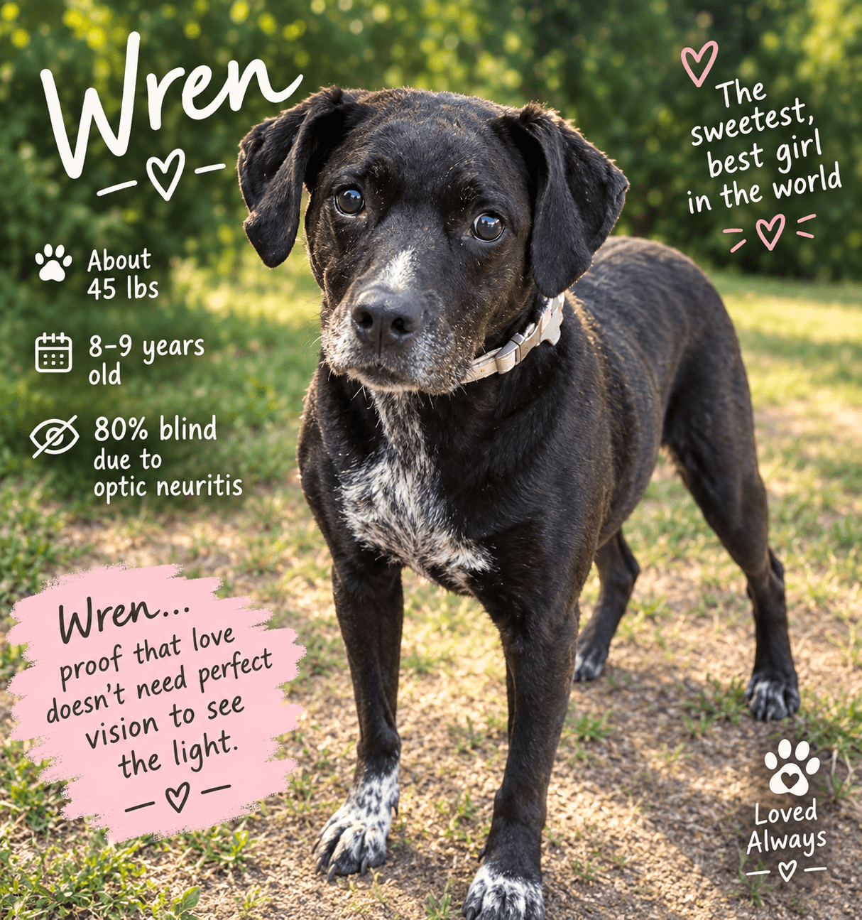 Wren *Foster Home Needed!*