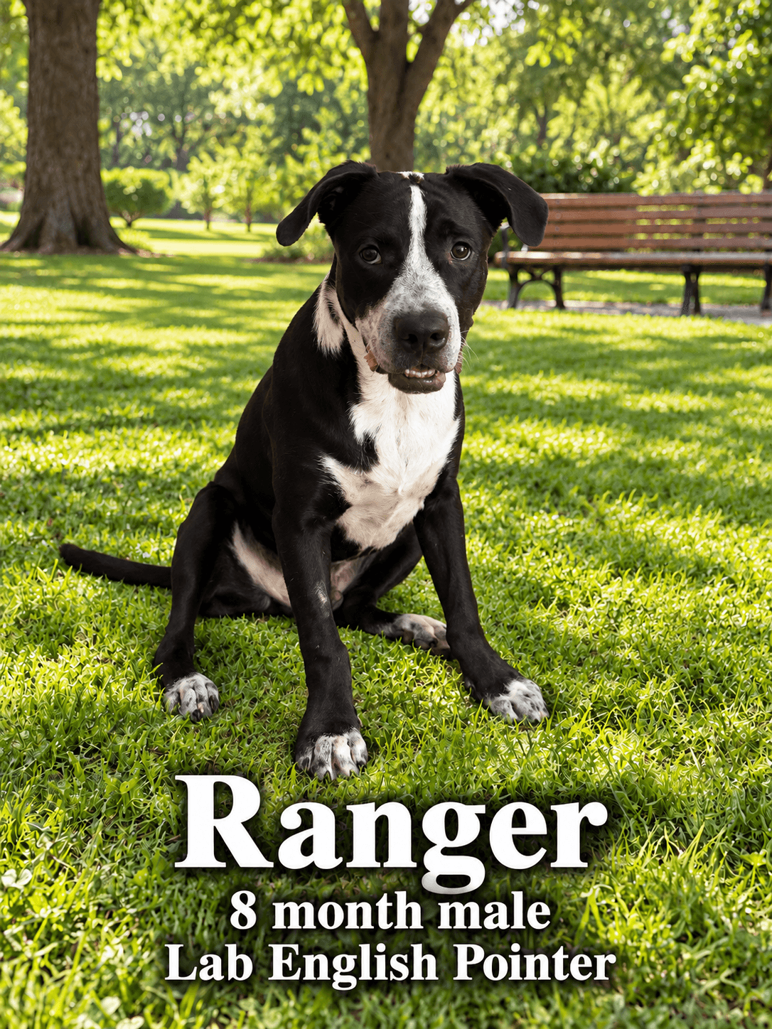 RANGER – 8 MONTH MALE LAB ENGLISH POINTER